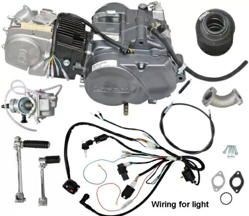 140cc 力帆エンジンモーターワイヤーハーネスキット CT70 CT110 XR50 Z50R ピットダートバイク用 140cc Lifan Engine Motor Wire Harness Kit For CT70 CT110 XR50 Z50R Pit Dirt Bike 【並行輸入品】