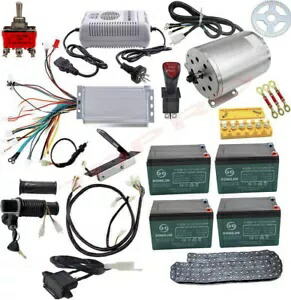 48V 1800W ブラシレスモーターキットコントローラー電動 E バイクゴーカート自転車スクーター 48V 1800W Brushless Motor Kit Controller Electric E Bike Go Kart Bicycle Scooter 【並行輸入品】