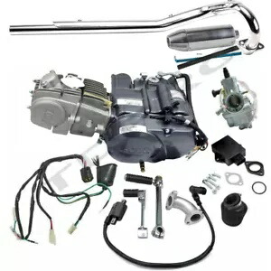 力帆 150cc エンジンモーター排気管キット CRF70 CT90 Z50R XR70 ピットダートバイク用 Lifan 150cc Engine Motor Exhaust Pipe Kit For CRF70 CT90 Z50R XR70 Pit Dirt Bike 【並行輸入品】
