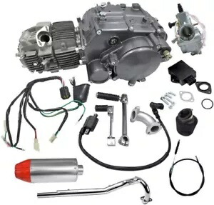 4 ストローク力帆 150cc エンジン排気マフラーキット CRF70 CT90 XR50 ダートバイク用 4 Stroke Lifan 150cc Engine Exhaust Muffler Kit For CRF70 CT90 XR50 Dirt Bike 【並行輸入品】