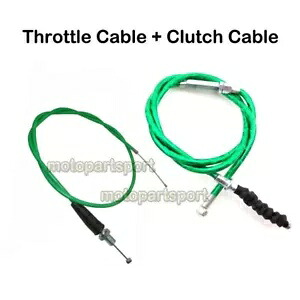 スロットルケーブルクラッチグリーン Thumpstar SSR KLX110 CRF50 BBR TTR ピットダートバイク用 Throttle Cable Clutch Green For Thumpstar SSR KLX110 CRF50 BBR TTR Pit Dirt Bike 【並行輸入品】