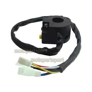 8 ワイヤー左 ATV コントロールスイッチ Assy 50 70 90 110 125cc Taotao Sunl ATV クワッド用 8 Wire Left ATV Control Switch Assy For 50 70 90 110 125cc Taotao Sunl ATV Quad 【並行輸入品】