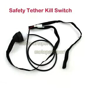 安全テザーキルスイッチ中国 50cc 70cc 90 110 125 cc ATV クワッド 4 輪車 Safety Tether Kill Switch For Chinese 50cc 70cc 90 110 125 cc ATV Quad 4 Wheeler 【並行輸入品】