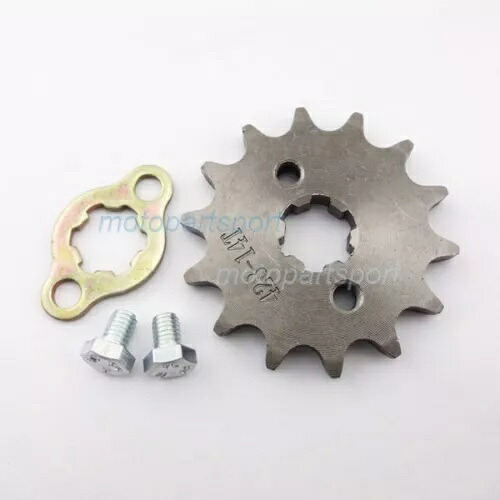 428 14T 歯 17mm フロントエンジンスプロケット 50cc 110cc ダートピットバイク ATV クワッドカート 428 14T Tooth 17mm Front Engine Sprocket 50cc 110cc Dirt Pit Bike ATV Quad Kart 【並行輸入品】