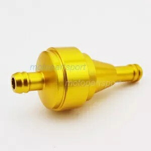 アルミガス燃料フィルターピットダートバイク ATV クワッド電動自転車オートバイ用 Aluminum Gas Fuel Filter For Pit Dirt Bike ATV Quad Motorized Bicycle Motorcycle 【並行輸入品】