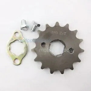 420 15 T 歯 20mm フロントエンジンスプロケット XR50 TTR ダートピットバイク ATV クワッド用 420 15 T Tooth 20mm Front Engine Sprocket for XR50 TTR Dirt Pit Bike ATV Quad 【並行輸入品】