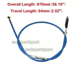 クラッチケーブル ミドル調整可能 70cc 110cc CRF KLX TTR IMR ダートピットバイク ATV クワッド Clutch Cable Middle Adjustable 70cc 110cc CRF KLX TTR IMR Dirt Pit Bike ATV Quad 【並行輸入品】