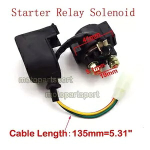 暁星スターターリレーソレノイド GT250R GT650R GV250 GV650 GT250 GT650 Avitar Hyosung Starter Relay Solenoid For GT250R GT650R GV250 GV650 GT250 GT650 Avitar 【並行輸入品】