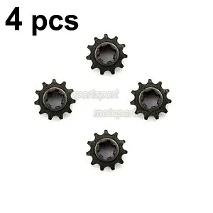 T8F 11 歯フロントピニオンクラッチギアボックスチェーンスプロケット 47cc 49cc ミニダートバイク T8F 11Tooth Front Pinion Clutch Gear Box Chain Sprocket 47cc 49cc Mini Dirt Bike 【並行輸入品】