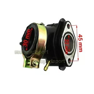 インテークマニホールドブーツ GY6 125cc 150cc スクーター原付 ATV ゴーカート TaoTao Roketa Intake Manifold Boot For GY6 125cc 150cc Scooter Moped ATV Go Kart TaoTao Roketa 【並行輸入品】