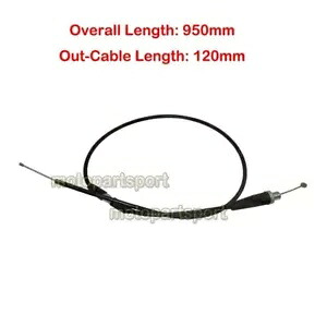 950 ミリメートル調整可能なスロットルケーブル 50cc 110 125 140 150 160 190cc ピットダートバイク用 950mm Adjustable Throttle Cable For 50cc 110 125 140 150 160 190cc Pit Dirt Bike 【並行輸入品】