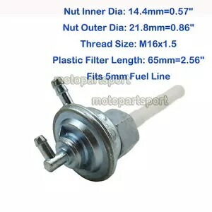 ペットコック真空燃料ポンプバルブ 150cc 250cc ハンマーヘッドジョイナーバギーゴーカート用 Petcock Vacumn Fuel Pump Valve For 150cc 250cc Hammerhead Joyner Buggy Go Kart 【並行輸入品】