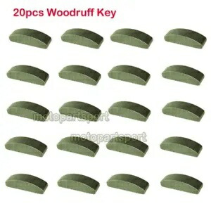 20x ウッドラフキー 125cc 150cc GY6 4 ストローク QMI152 QMI157 QMJ152 QMJ157 エンジン用 20x Woodruff Key for 125cc 150cc GY6 4 Stroke QMI152 QMI157 QMJ152 QMJ157 Engine 【並行輸入品】