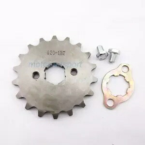 420 18 T 歯 20mm フロント エンジン スプロケット ダート ピット バイク ATV クアッド ゴーカート バギー 420 18 T Tooth 20mm Front Engine Sprocket Dirt Pit Bike ATV Quad Go Kart Buggy 【並行輸入品】