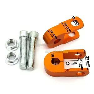 バイクショックエクステンダーライザー CRF50 KLX110 TTR50 DRZ110 ダートピットトレイルバイク用 Motorbike Shock Extender Riser For CRF50 KLX110 TTR50 DRZ110 Dirt Pit Trail Bike 【並行輸入品】