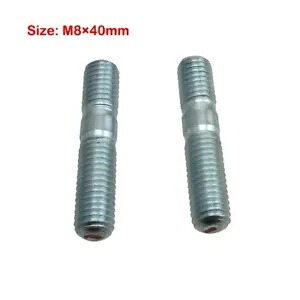 M8×40mm 排気マニホールドフランジスタッド DirtBike モトクロス ATV クワッドオートバイ用 M8×40mm Exhaust Manifold Flange Studs For DirtBike Motocross ATV Quad Motorcycle 【並行輸入品】 32,175円