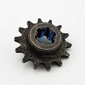 T8F 14T 歯ギアボックスフロントピニオンスプロケット 47 49 cc ダートポケットミニモトバイク T8F 14T Tooth Gear Box Front Pinion Sprocket 47 49 cc Dirt Pocket Mini Moto Bike 【並行輸入品】