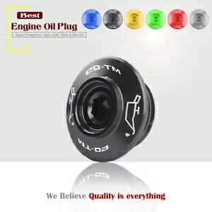 エンジンオイルフィラーキャッププラグカバーネジナットヤマハ MT-09 トレーサー/GT FJ09 FZ09 Engine Oil Filler Cap Plug Cover Screw Nut for YAMAHA MT-09 TRACER/GT FJ09 FZ09 【並行輸入品】