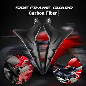 スーパーレッジェーラ V4 2021 用カーボンファイバーシートサイドサブフレームフェアリングカバーパネル Carbon Fiber Seat Side Sub Frame Fairing Cover Panel for Superleggera V4 2021 【並行輸入品】