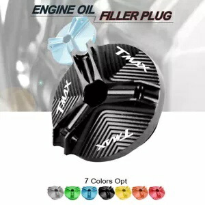 ALU エンジンオイルフィルターキャップ ドレンプラグボルトネジカバー ヤマハ T-max 530 DX/SX用 ALU Engine Oil Filter Cap Drain Plug Bolt Screw Cover for YAMAHA T-max 530 DX/SX 【並行輸入品】