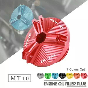 ALU エンジンオイルフィルターキャップ ドレンプラグボルトネジカバー ヤマハ MT-10 FZ10 SP用 ALU Engine Oil Filter Cap Drain Plug Bolt Screw Cover for YAMAHA MT-10 FZ10 SP 【並行輸入品】