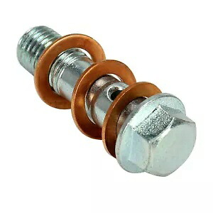 バンジョーボルト M10x1.25 MM ダブルブレーキ Nissin マスターシリンダー & キャリパー用 1 個 Banjo Bolts M10x1.25 MM Double Brake For Nissin Master Cylinder & Caliper 1 PCS 【並行輸入品】