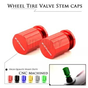 CNC ホイールタイヤエアバルブキャップステムカバースズキ DL650 DL1000 V-Strom 650 CNC Wheel Tire Air Valve Caps Stem Covers for Suzuki DL650 DL1000 V-Strom 650 【並行輸入品】