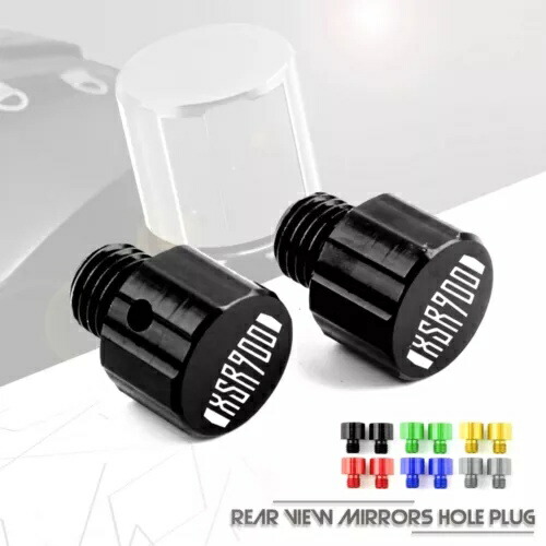 M10X1.25 ミラーホールプラグスクリューキャップボルト Yamaha Tracer900 700 XSR700 900用 M10X1.25 Mirror Hole Plugs Screw Caps Bolts for Yamaha Tracer900 700 XSR700 900 【並行輸入品】