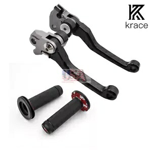 CNC クラッチブレーキレバーハンドルグリップホンダ CR80R/85R 1998-2007 1999 ダートバイク CNC Clutch Brake Lever Handle Grips For Honda CR80R/85R 1998-2007 1999 Dirt Bike 【並行輸入品】