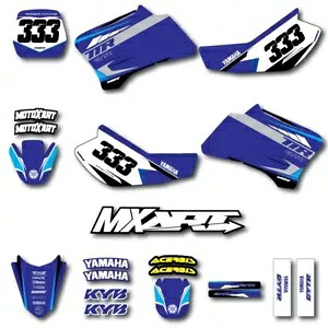 フルカスタムグラフィックキット TORNADO STYLE ヤマハ TTR 90 デカールステッカーキットに適合 Full Custom Graphic Kit TORNADO STYLE fits Yamaha TTR 90 decals sticker kit 【並行輸入品】