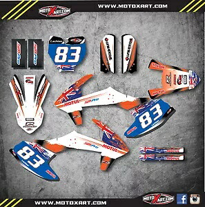 カスタムグラフィック KTM 50 2016-2018 AUSSIE PRIDE STYLE フルステッカーキット Custom graphics for KTM 50 2016- 2018 AUSSIE PRIDE STYLE full sticker kit 【並行輸入品】