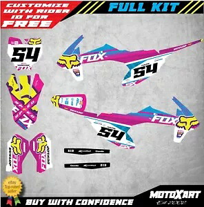 カスタムグラフィック、フルキットはKTM 50 2016 - 2021 PEAK STYLE ステッカー デカールに適合します。 Custom Graphics, full kit fits KTM 50 2016 - 2021 PEAK STYLE stickers decals 【並行輸入品】