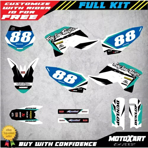 フルグラフィック、カスタムキットステッカーは KTM 50 2009-2015 モデルに適合 BULLET STYLE Full Graphics, custom kit stickers fits KTM 50 2009- 2015 models BULLET STYLE 【並行輸入品】