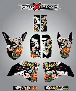 PLAYA スタイルプレハブキット ktm 50 2009 - 2015 ステッカー/デカール/PF4 PLAYA style prefab kit for ktm 50 2009 - 2015 stickers / decals / PF4 【並行輸入品】