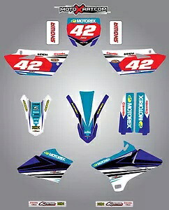 ヤマハ YZ 85 2015 - 2020 STRIKE スタイル ステッカー キット フルカスタム グラフィック キット YAMAHA YZ 85 2015 - 2020 STRIKE style stickers kit Full Custom Graphic Kit 【並行輸入品】