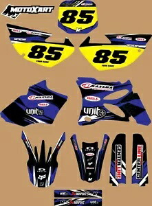 カスタムグラフィック、ヤマハ YZ 85 2002 - 2014 ディガースタイルステッカーのフルキット Custom graphics, full kit for YAMAHA YZ 85 2002 - 2014 DIGGER STYLE stickers 【並行輸入品】 55,660円
