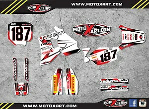 HONDA CR 80 1996 / 2002 フルカスタムグラフィックキット - ストームスタイル - デカール HONDA CR 80 1996 / 2002 Full Custom Graphic Kit -Storm Style - decals 【並行輸入品】