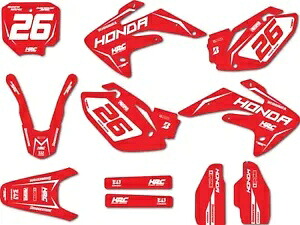 ホンダ CRF 150 R 2007 - 2023 SHOGUN STYLE ステッカーに適合するカスタムグラフィックキット Custom Graphics Kit to Fit Honda CRF 150 R 2007 - 2023 SHOGUN STYLE stickers 【並行輸入品】