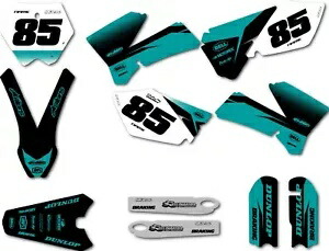 グラフィック KTM 85 SX 2006 2007 2008 2009 2010 2011 2012 グルーヴティールスタイルステッカー Graphics KTM 85 SX 2006 2007 2008 2009 2010 2011 2012 GROOVE TEAL STYLE stickers 【並行輸入品】 55,660円