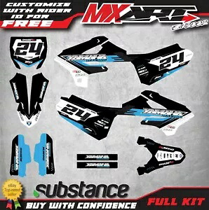 ヤマハ YZ 85 2022 チェイススタイルステッカーキット用カスタムデカールキット Custom decal kit for YAMAHA YZ 85 2022 CHASE STYLE sticker kit 【並行輸入品】