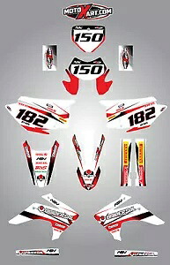 カスタムグラフィックフルキットホンダ CRF 230 F 2015 - 2018 ストームスタイルステッカー Custom Graphics Full Kit For HONDA CRF 230 F 2015 - 2018 STORM Style Stickers 【並行輸入品】