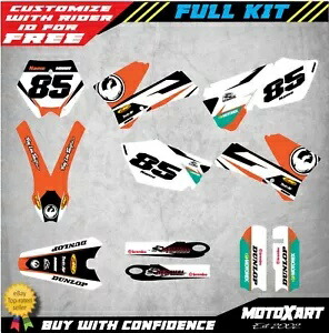 フルカスタムグラフィックキット UNITY STYLE デカール/ステッカー KTM 85 SX 2006 - 2012 に適合 Full Custom Graphic Kit UNITY STYLE decals/stickers to fit KTM 85 SX 2006 - 2012 【並行輸入品】