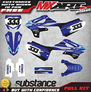 カスタムデカールキット ヤマハ YZ 85 2022 トルネードスタイルステッカーグラフィック Custom decal kit for YAMAHA YZ 85 2022 TORNADO STYLE stickers graphics 【並行輸入品】