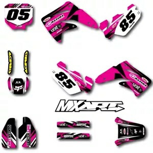 カスタムステッカーキット ホンダ CR 85 - 2002 - 2014 ピンクディガースタイルグラフィックス Custom sticker Kit for Honda CR 85 - 2002 - 2014 PINK DIGGER Style graphics 【並行輸入品】