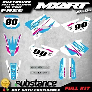 フルカスタムグラフィックキットは、ヤマハ YZ 85 85 2002 - 2014 G FORCE F スタイルのデカールに適合します。 Full custom graphic kit fits Yamaha YZ 85 85 2002 - 2014 G FORCE F style decals 【並行輸入品】