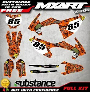 グラフィック KTM 85 METAL STYLE フィット KTM 85 SX-2018 2019 2020 2021 2022 モデルデカール Graphics KTM 85 METAL STYLE fit KTM 85 SX-2018 2019 2020 2021 2022 model decals 【並行輸入品】