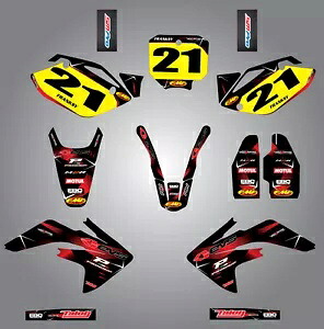 ホンダ CRF 150 R 2007 - 2015 フルカスタムグラフィックキットバーブスタイルステッカーキット Honda CRF 150 R 2007 - 2015 Full custom graphics kit Barbed style sticker kit 【並行輸入品】