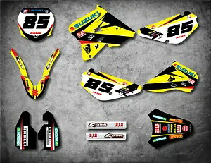 カスタム グラフィック フルキット スズキ RM 85 2000 - 2016 BRASH STYLE ステッカーキットに適合 Custom Graphics Full Kit to Fit Suzuki RM 85 2000 - 2016 BRASH STYLE sticker kit 【並行輸入品】
