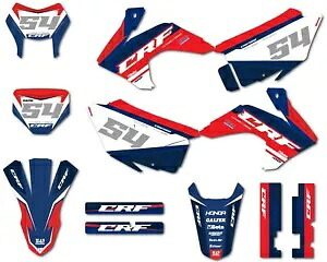 ホンダ CRF 150 F 2015 - 2020 に適合するカスタムグラフィックキット 激しいスタイルのステッカー Custom Graphics Kit to Fit Honda CRF 150 F 2015 - 2020 Fierce style stickers 【並行輸入品】 55,660円