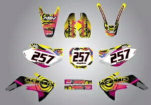フルカスタム グラフィック キット ホンダ CRF 150R - 2008 / 2011 Full Custom Graphic Kit Honda CRF 150R - 2008 / 2011 【並行輸入品】